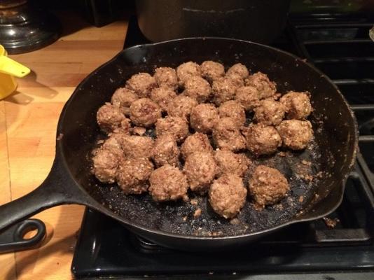 boulettes de viande italiennes faciles et savoureuses