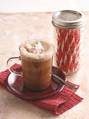 réchauffez votre hiver avec un café moka à la menthe poivrée