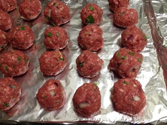 coup de coeur préféré: boulettes de viande maison