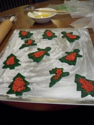 biscuits de Noël colorés classiques (d'un mélange)