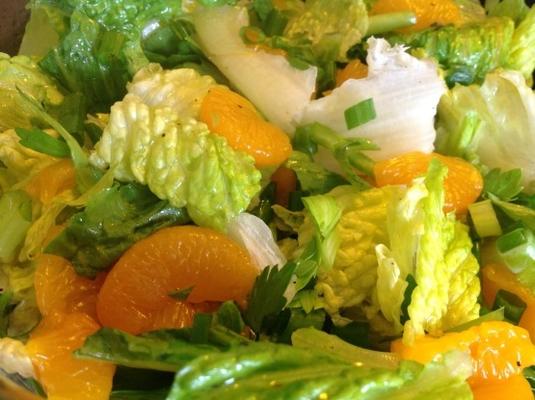 salade de mandarine et romaine