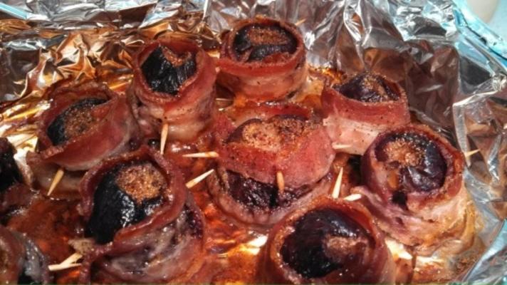 figues enveloppées au bacon