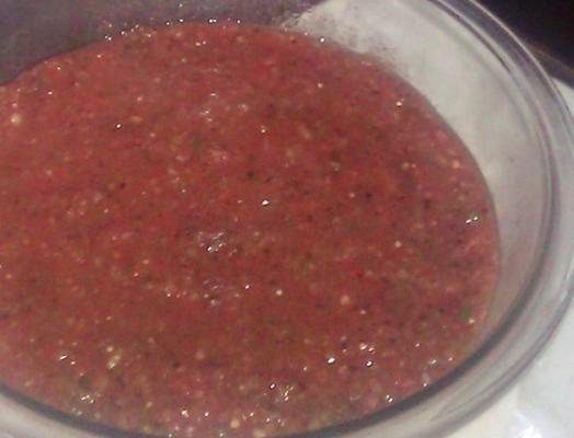 salsa carbonisée