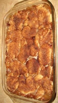 tarte aux pommes barres à biscuits snickerdoodle