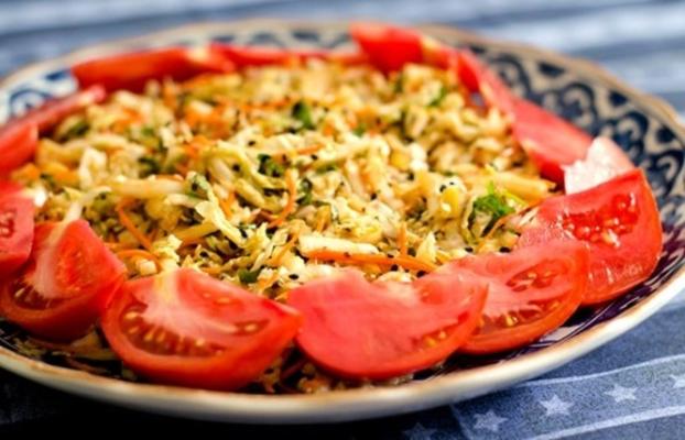 salade de chou napa chinois (sans gluten)