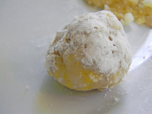 biscuits boule de neige au citron aigre