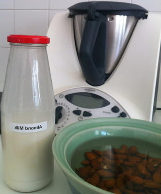 lait d'amande - recette thermomix