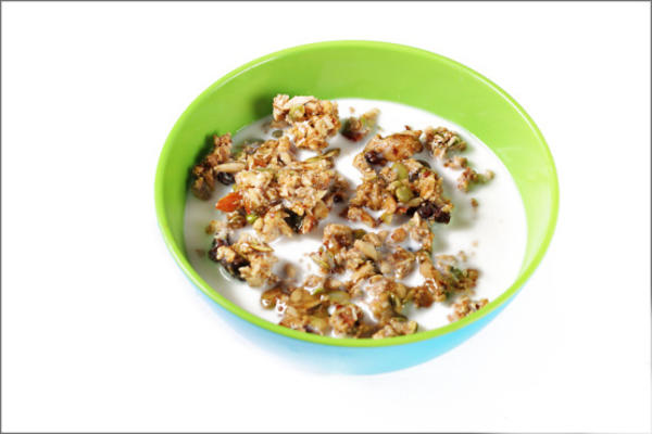 granola aux noix crues - le meilleur granola et coquillage crus;