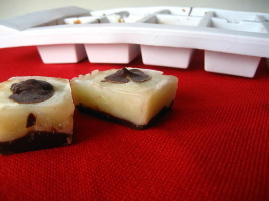 gâteaux au fromage à base de chocolat icetray