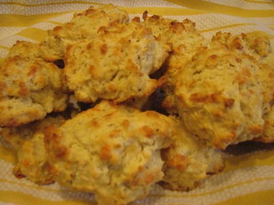 biscuits au fromage thym ail-thym