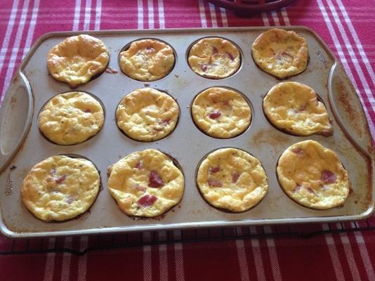 muffins aux œufs sans croûte