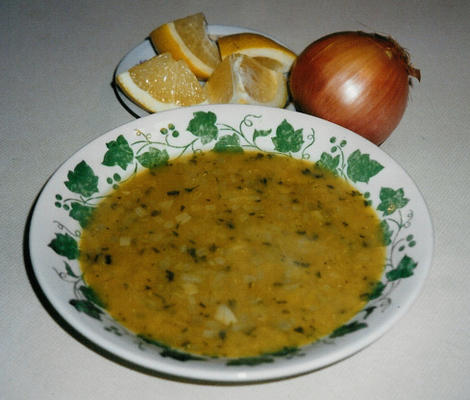 soupe aux lentilles (adas)