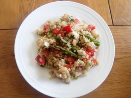 salade de quinoa aux asperges