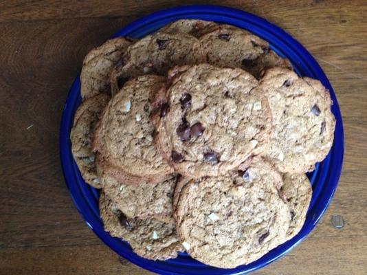 biscuits aux pépites de chocolat au beurre d'amande sans gluten