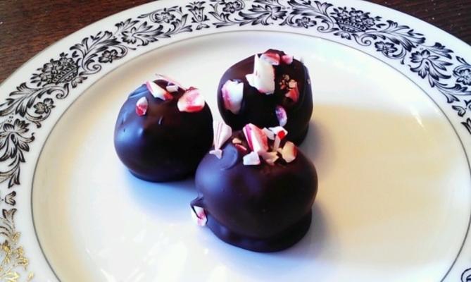 boulettes de biscuits à la menthe