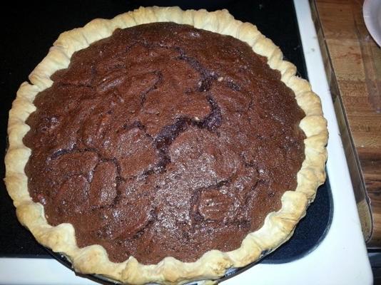 tarte au chocolat et aux pacanes de Hershey