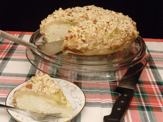 Kuchen rsc poire et rhubarbe néerlandais