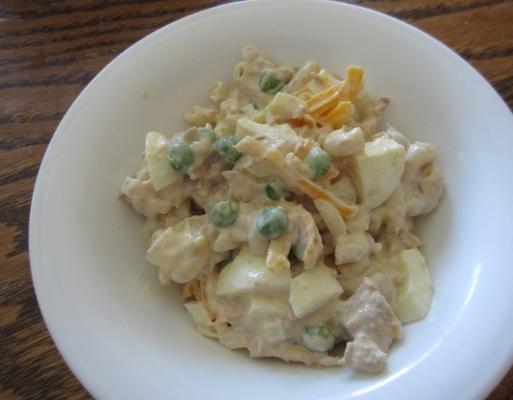 salade de macaronis au thon - protéines emballées