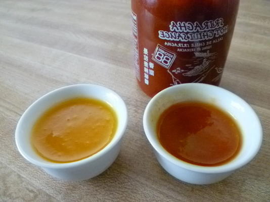 sauce à la mangue bien tartelette avec sriracha (ou sans)