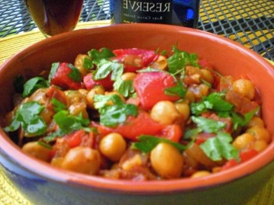 garbanzos con chorizo ​​- pois chiches au chorizo