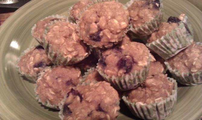 les dames muffins aux bleuets
