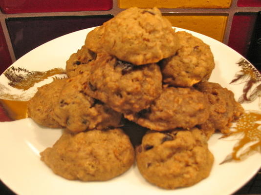 biscuits aux brisures de chocolat et au son