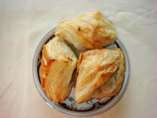 collation de pâte feuilletée faite maison