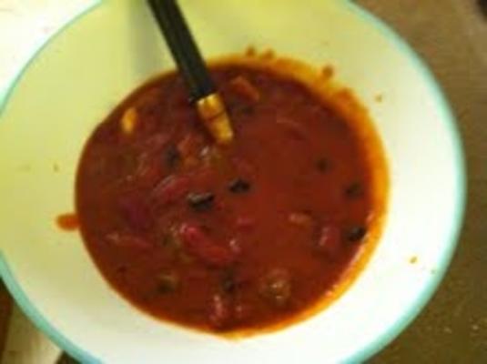 vegan rajma chawal (curry de haricot rouge)