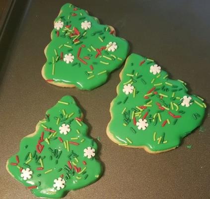 biscuits au beurre roi arthur vacances et le glaçage qui durcit