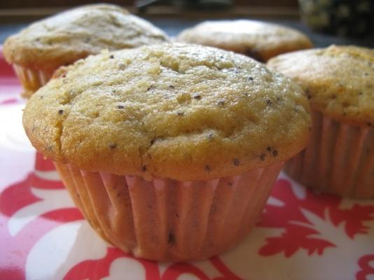 muffins cerise-amande-pavot (vegan)