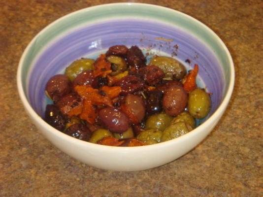 olives mixtes aux agrumes