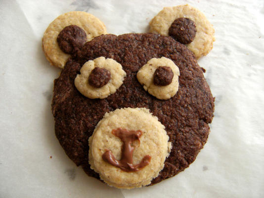 biscuits d'ours chanceux (découpe)