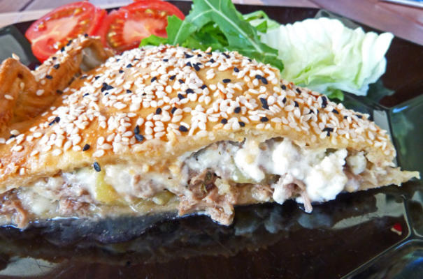 tourte à la viande crétoise (kreatotourta)