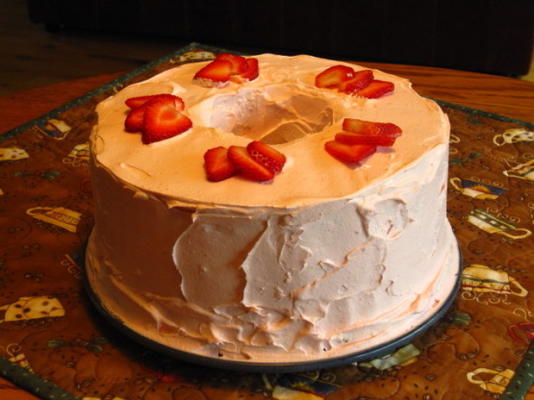 gâteau spécial aux fraises