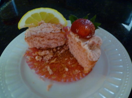 limonade à la fraise / cupcakes daquiri (vierge)