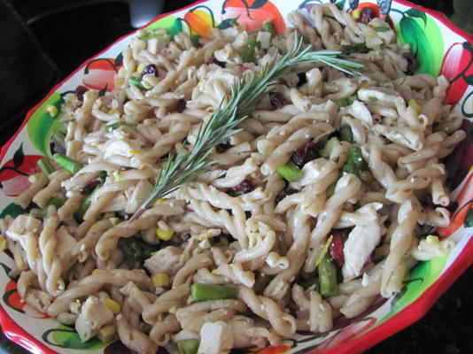 salade de gemelli, poulet et canneberges de eatzi