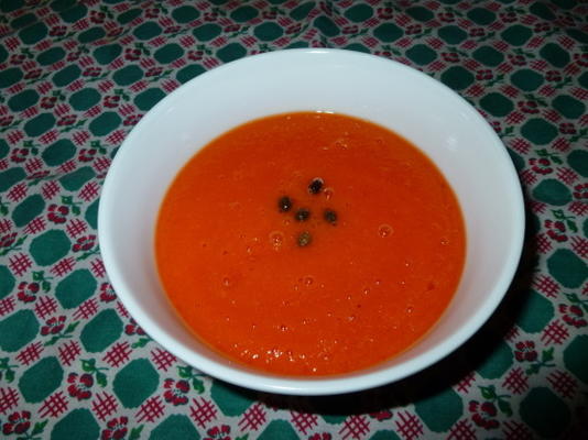 soupe de papaye froide