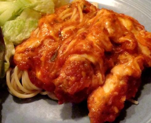 poulet parmigiana encore plus facile