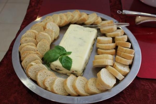 torta au mascarpone et à la coriandre