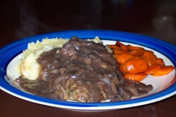 sauce au steak et aux champignons salisbury