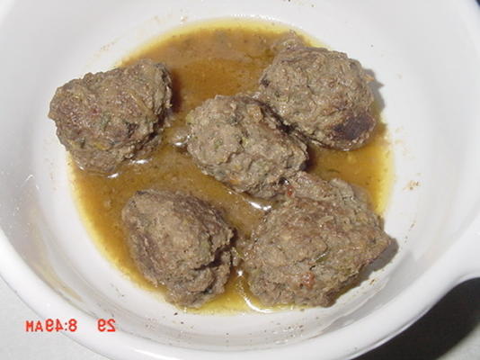 boulettes de viande italiennes venise italie