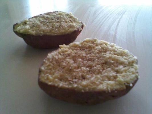 kumara cuit au four (patate douce)