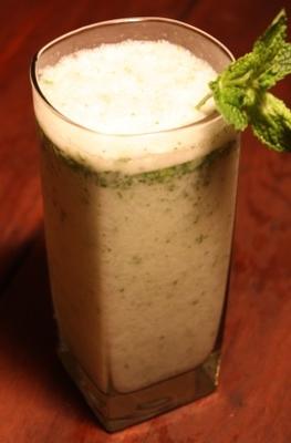 lassi à la menthe