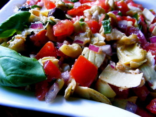 salsa aux artichauts et aux olives