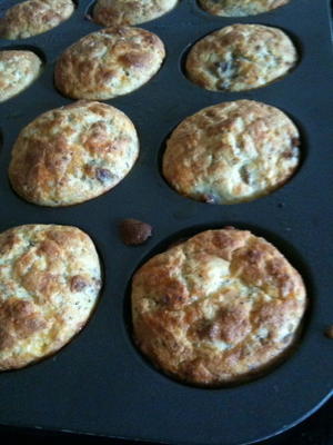 muffins de petit déjeuner de carb