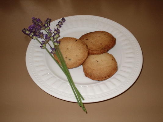 biscuits au beurre de lavande