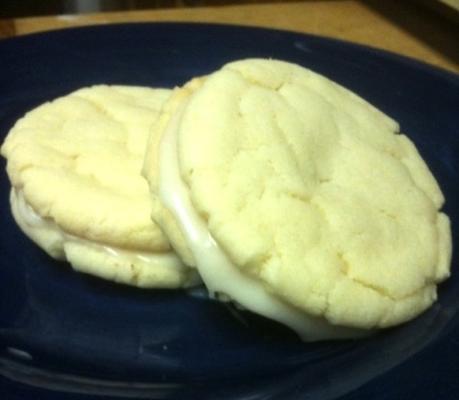 biscuits sandwich à la vanille