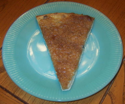 dessert au fromage à la crème pizza