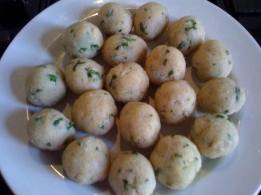 linguine aux boulettes de poisson