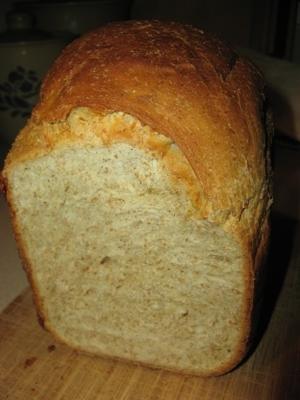 pain blanc fait de blé entier